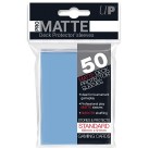 Ultra Pro Standard Card Sleeves Pro-Matte Light Blue Standard (50ct) Standard Size Card Sleeves